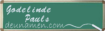 Godelinde Pauls Visitenkarte